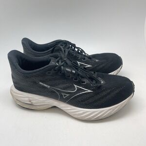 Mizuno Sneakers Womens 10 Wave Rider 28 411457 90HM Black Running Athletic Shoes